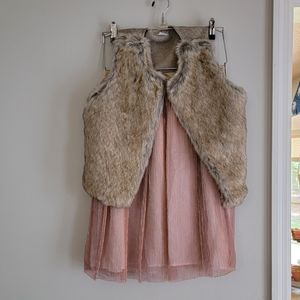 Girls SZ 18 Skirt & Vest